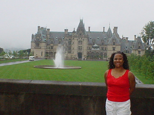 Vanessa Davis Griggs at Biltmore Castle
